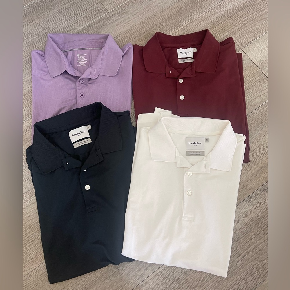 Polo style shirts for man size XL